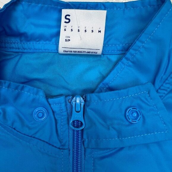 NWT Reebok Classic Men US S Zip Track Jacket Blue/Black/White | $80 - Picture 15 of 16